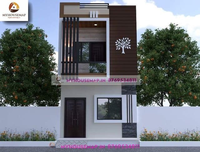 Small house elevation design